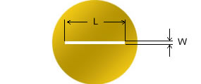 Standard Pin Hole Apertures